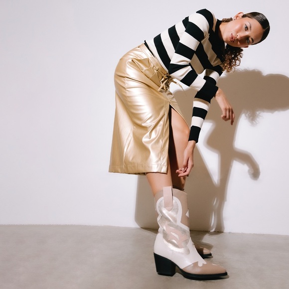 NWOT ShuShop Zizi Western Boots - Picture 13 of 13